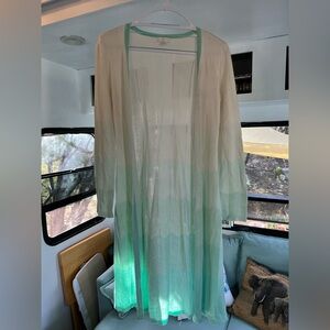 Charming Charlie Long Ombré Sweater (size: medium)